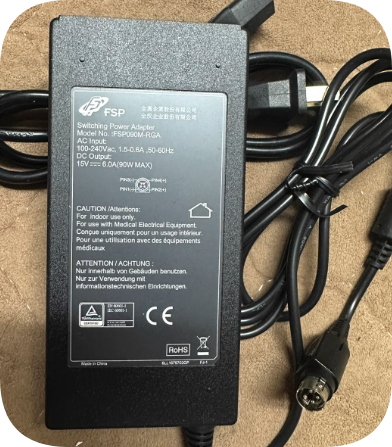 *Brand NEW*FSP FSP090M-RGA power adapter 15V6A four-pin B-ultrasound machine ultrasonic