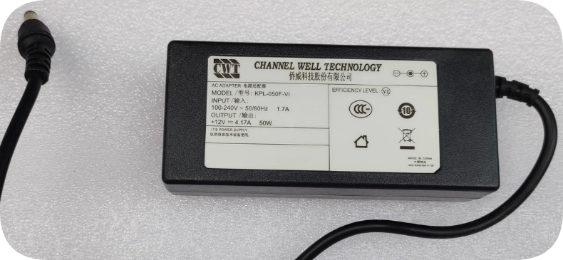 *Brand NEW*KPL-050F-VI power supply Original CWT Qiaowei 12V4.17A power adapter 50W all-
