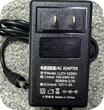 *Brand NEW* LLDY-123001 LCD display charger 12V2A line Computer 12V24W power adapter