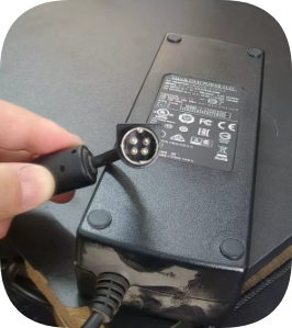 *Brand NEW* EDAC 24V 6.66A 160.0W 4-pin 4-hole charger cable Yisheng EA11701N-2400 Power