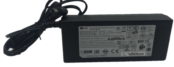 *Brand NEW*25v2a special interface power cord Original new LG DA-50F25 echo wall audio p