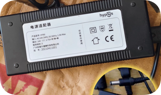 *Brand NEW* Suitable for ventilator power adapter 24V 3.75A charger transformer HY90 fre