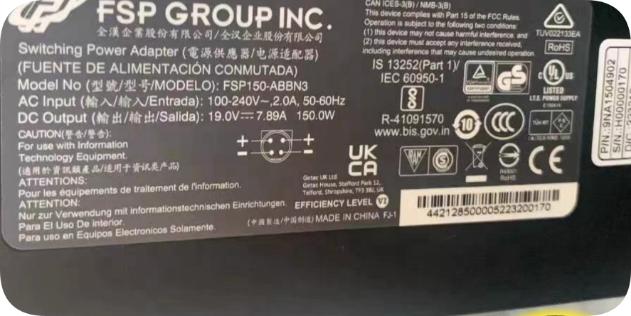 *Brand NEW*Applicable to FSP GROUP INC. FSP150-ABBN3 FSP150-ABAN2 output 19.0V 7.89A 15