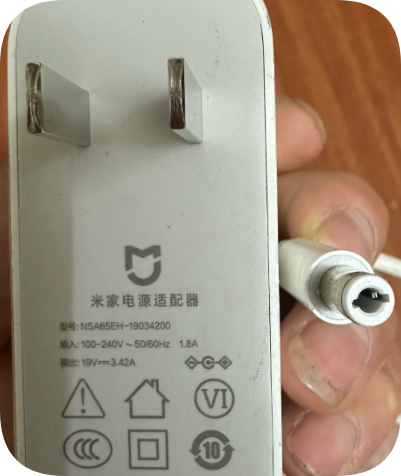 *Brand NEW*Mijia output 19V 3.42A power adapter model NSA65EH-19034200 5.5*2.5mm connec