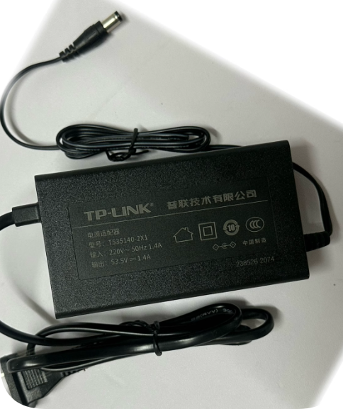 *Brand NEW* T535140-2X1 power supply Original TP-LINK 53.5V1.4A round port dual-wire pow