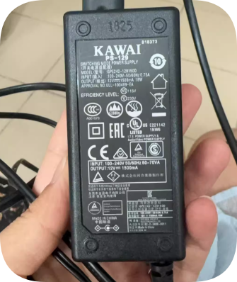 *Brand NEW*GPE242-120150D Kawai ES100 ES110 Digital Piano Power Adapter 12V 1.5A PS-129