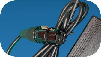 *Brand NEW*12V 10A XLR Connector (1 negative, 2 positive, 3-hole charger) HONGBAO LED110