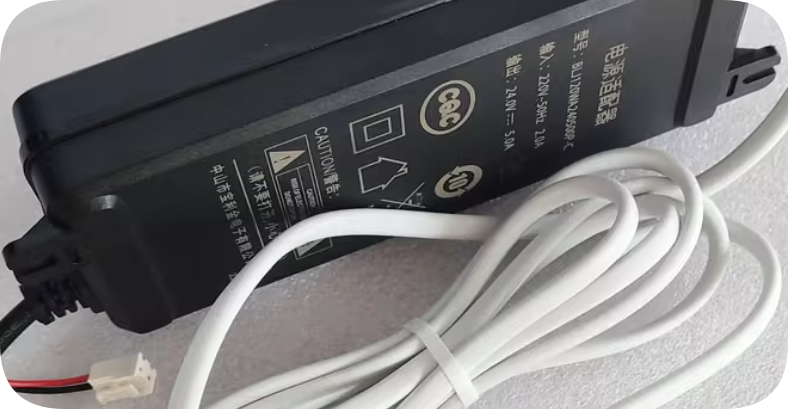 *Brand NEW*BLJ120WA240500P-C Spring Head Two-Pin Terminal Transformer Baolijin 24V 5A 12