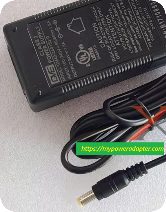 *Brand NEW*GM42-240150-D Charging Cable Transformer 36W US Standard GVE 24V 1.5A Power A