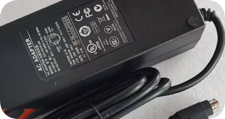 *Brand NEW*EA11351D-240 4-pin 4-core Charging Cable 150W Transformer Yisheng 24V 6.25A P