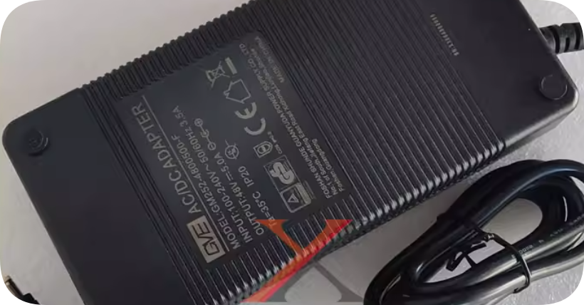 *Brand NEW*GVE GM252-4800500-F DC 240W with Transformer Crown Yuda 48V 5A Power Adapter