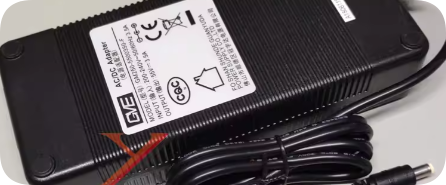 *Brand NEW* GM250-5500350-F Charging Cable POE and Transformer GVE Crown Yuda 55V 3.5A 1