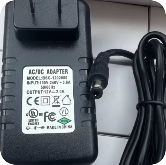 *Brand NEW*12V 2A Power Adapter MODEL: SW-025 BSG-1202000 NESO Rongzhida 7CS Monitor Cab
