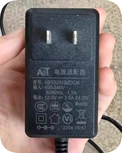 *Brand NEW*SPRT DC12V 2.0A ABT020120DCN SP-TL24U thermal printer power cord