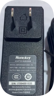 *Brand NEW* Huntkey 12V 2A AC ADAPTER HKA02412020-1N Power Supply