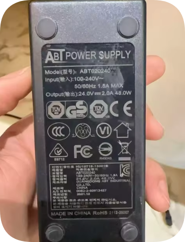 *Brand NEW*24V 2A ABT020240 Compatible with POS thermal receipt printer POS890EBTDMn pow