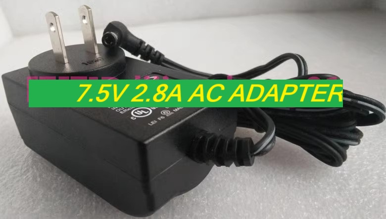 *Brand NEW* 5.5*2.5mm MU24-9075280-A1 HYPERCOM 7.5V 2.8A AC ADAPTER Power Supply