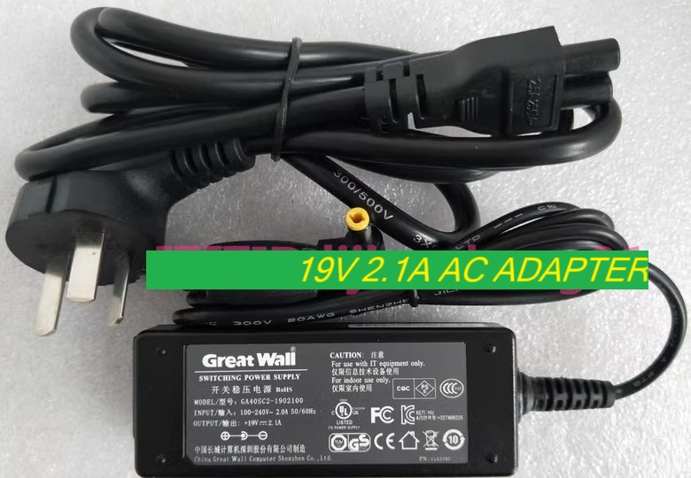 *Brand NEW*19V 2.1A AC ADAPTER Gateway FHX2153L Power Supply