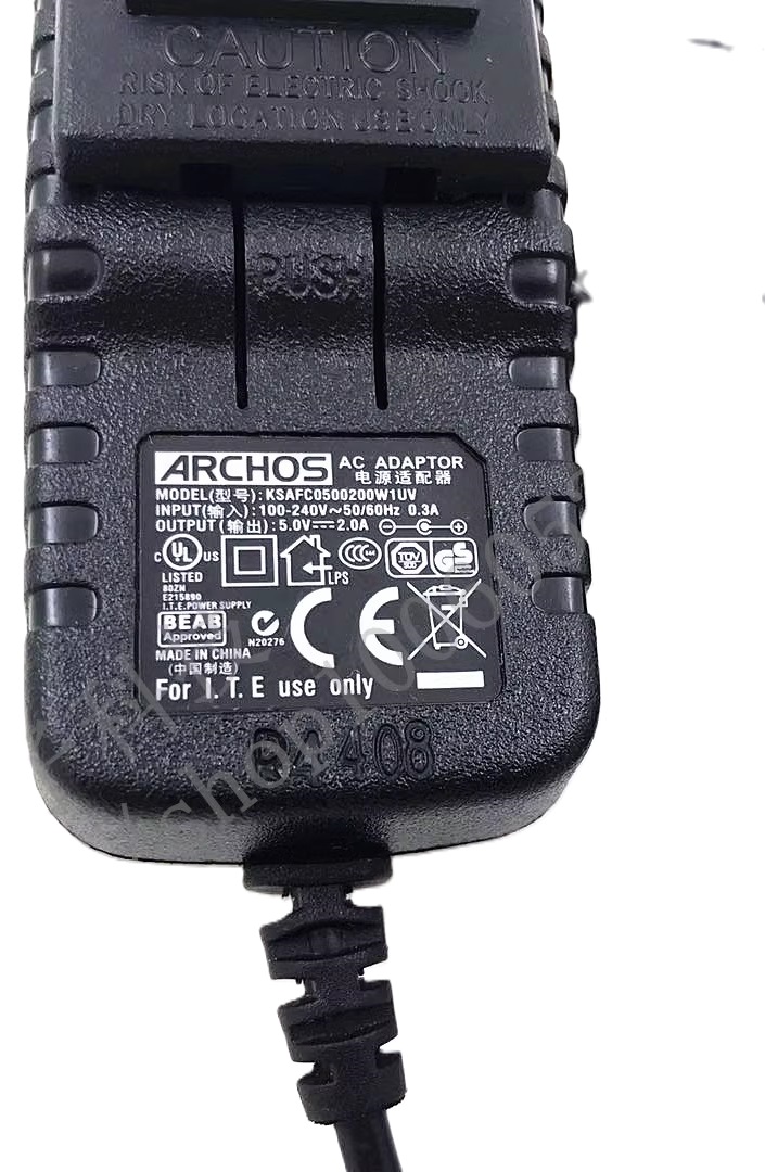 *Brand NEW*ARCHOS 704 705 101 G9 KSAFC0500200W1UV DC5V 2A AC/DC AC ADAPTER POWER Supply