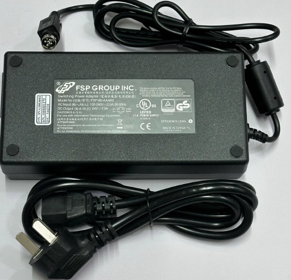 *Brand NEW*FSP FSP180-AAAN2 24V 7.5A AC adapter 4pin Power Supply