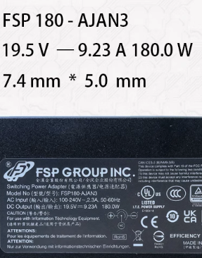 *Brand NEW* FSP180-AJAN3 Original FSP 19.5V 9.32A 180W AC ADAPTER POWER SUPPLY