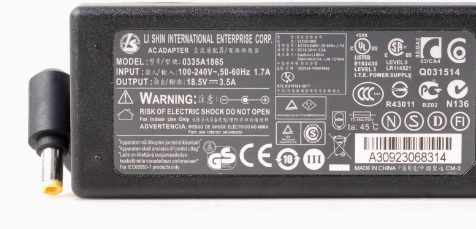 *Brand NEW* 18.5V 3.5A AC ADAPTER Original LS 0335A1865 POWER SUPPLY