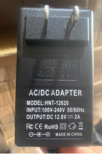 *Brand NEW*DC12.6V 2A AC/DC Adapter HNT-12620 Power Supply