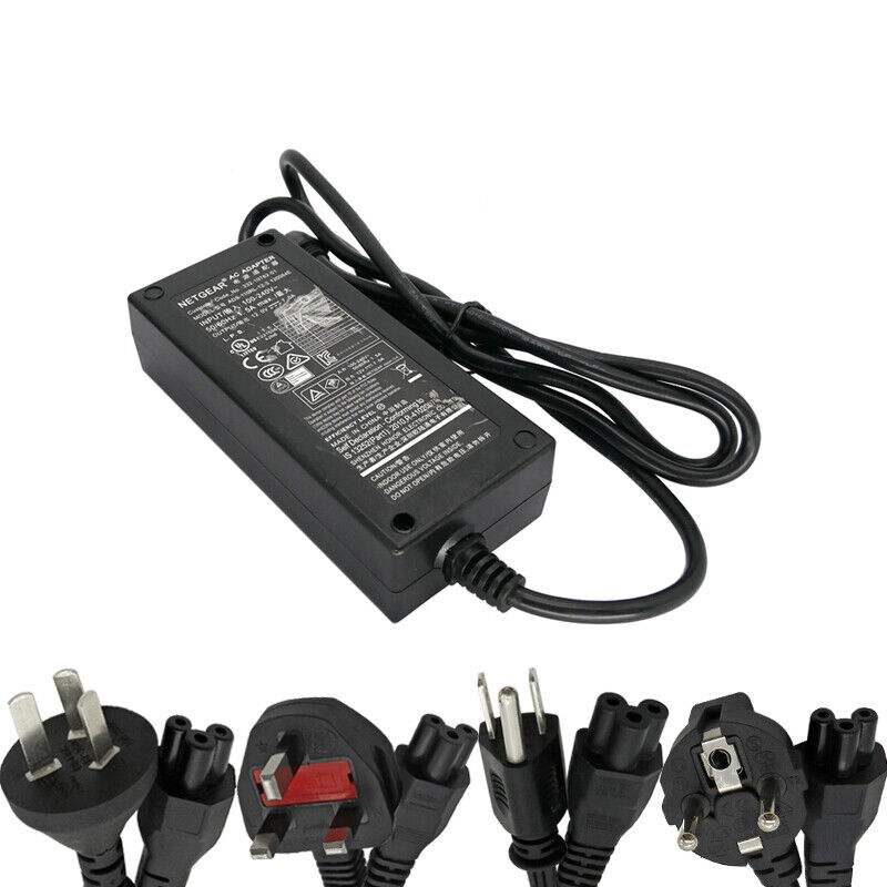*Brand NEW*Netgear ADS-110RL-12-3 120084E Power Supply AC Adapter 332-10781-01 12V 7A 4P