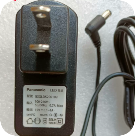 *Brand NEW*Genuine Panasonic LED Desk Lamp LED Control Unit GSQLD5200109 15V 1A AC Adapt *Brand NEW*Genuine Panasonic LED Desk Lamp LED Control Unit GSQLD5200109 15V 1A AC Adapt