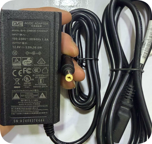 *Brand NEW* Compatible with Model GM26-120200-D GVE 12V 2A Power Adapter 12V 24W Charger