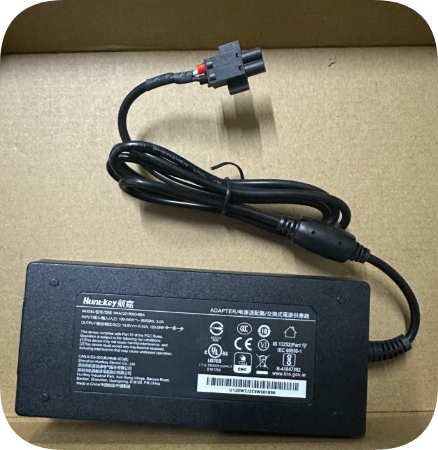 *Brand NEW*19V 6.32A 120W Huntkey HKA12019063-60A AC DC Power Adapter 4-Pin Plug Replace
