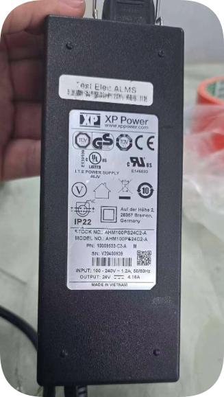 *Brand NEW*Compatible with XP Power AHM100PS24C2-A Power Adapter 24V 4.16A 4-pin/4-hole