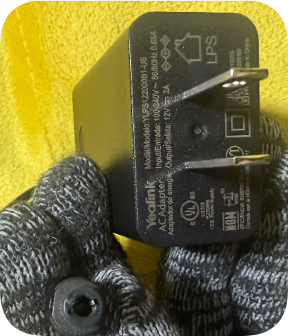 *Brand NEW*Yealink YLPS122000B1-US 12V 2A 24W US Wall Plug Power Adapter Full English Pr