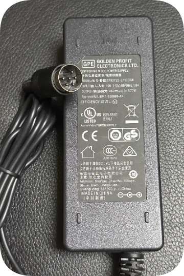 GPE GPE072D-240300W 24V 3000mA Power Supply 6-Pin Core for Jinying Equipment