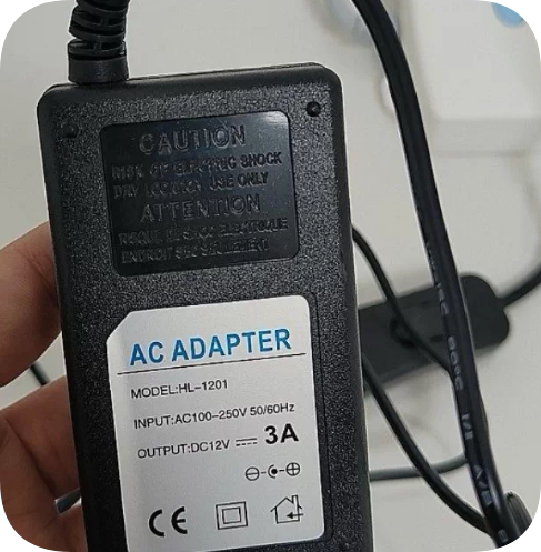 *Brand NEW*Power adapter for HL-1201 vision chart DC 12V 3A round connector 5.5x2.5mm po